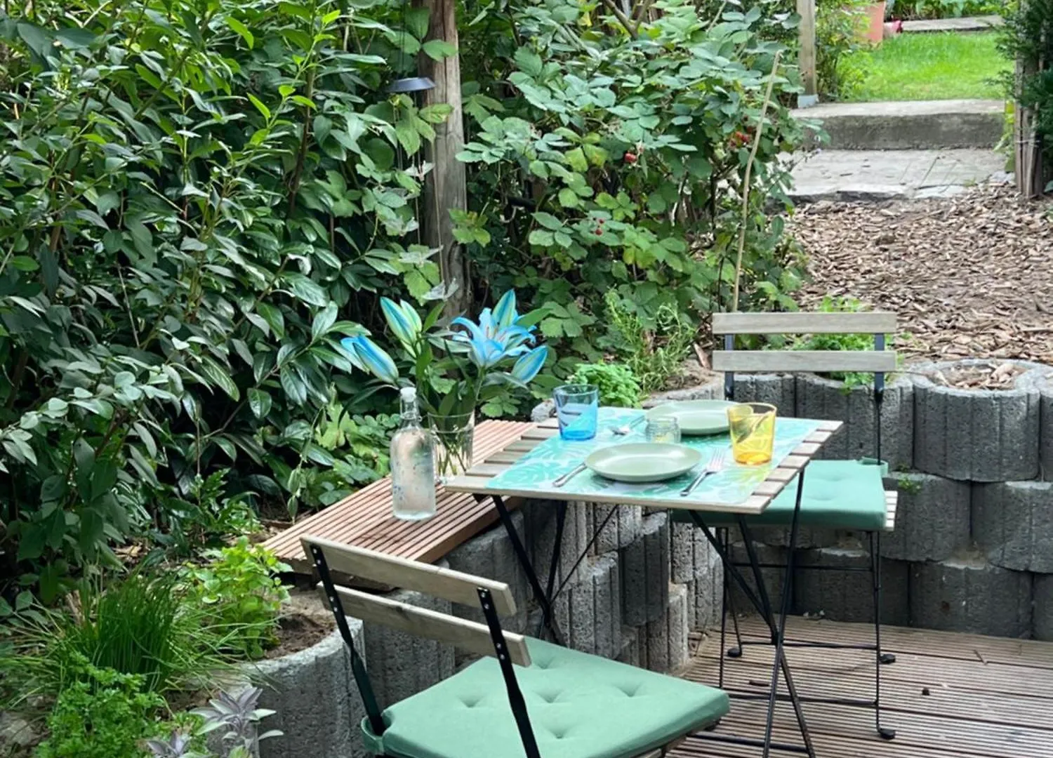 Сasa de vacaciones Ferienwohnung Green Garden Berlín Alemania